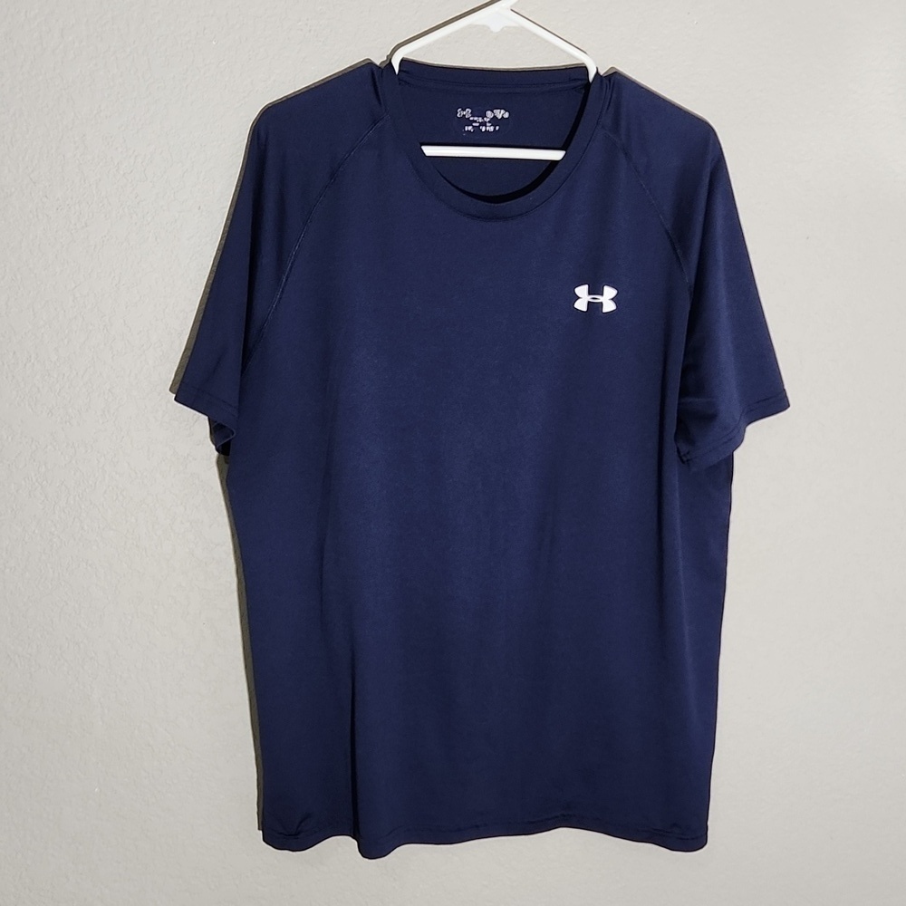 Under Armour Mens Shirt Size XL Athletic Blue